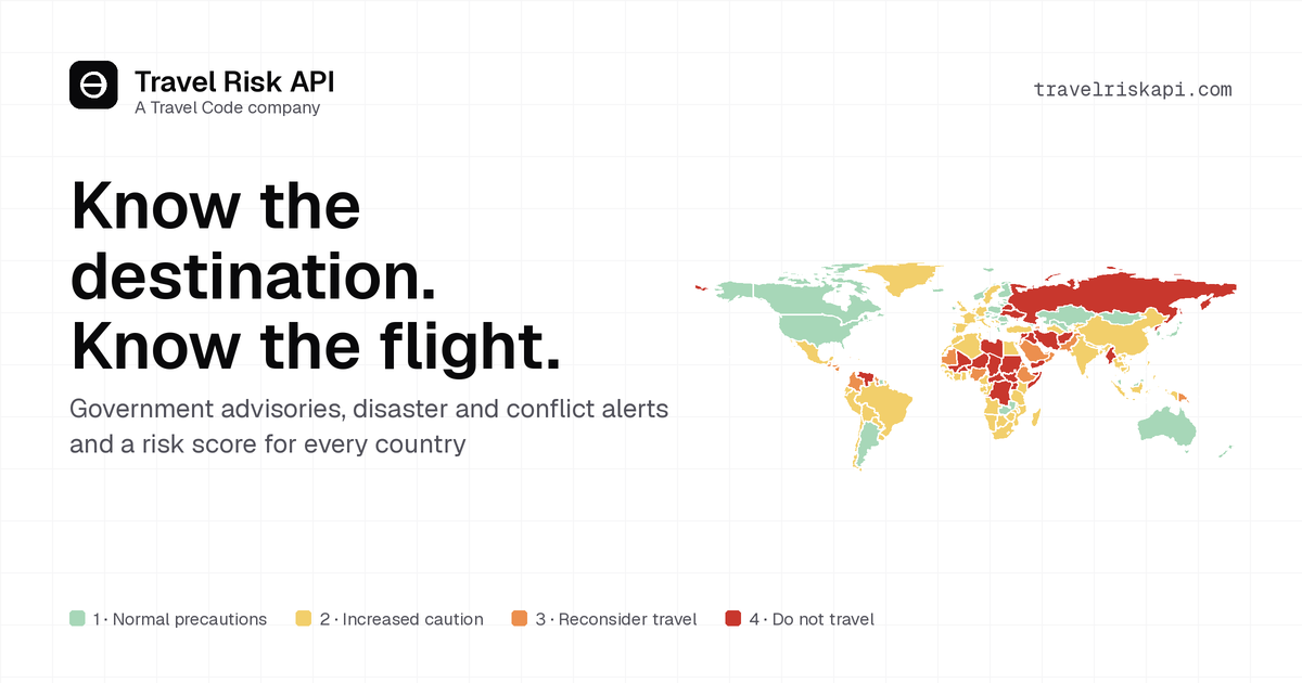 Travel Risk API logo